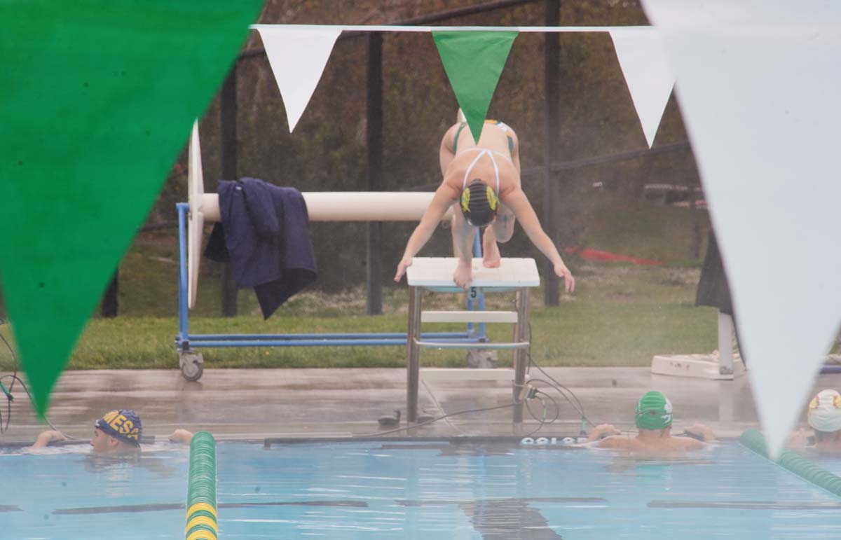 Swimmers at CHC Swim Meet.