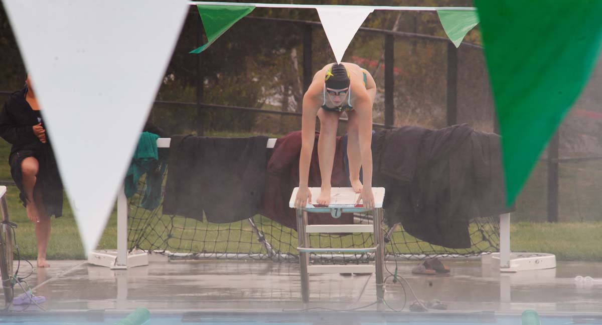 Swimmers at CHC Swim Meet.