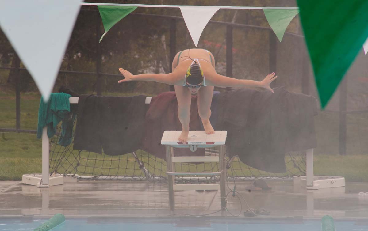 Swimmers at CHC Swim Meet.
