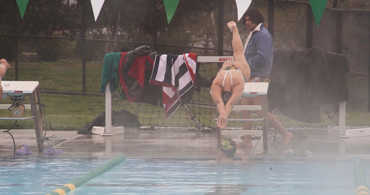 Swimmers at CHC Swim Meet.