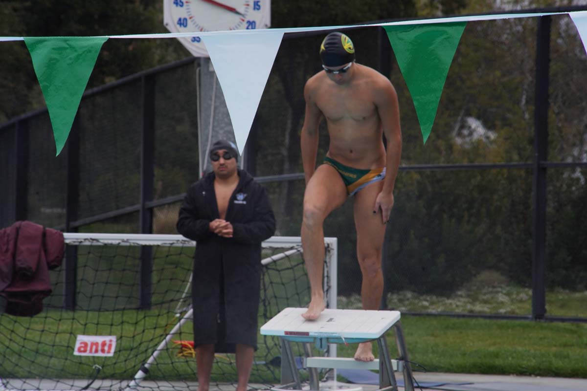 Swimmers at CHC Swim Meet.