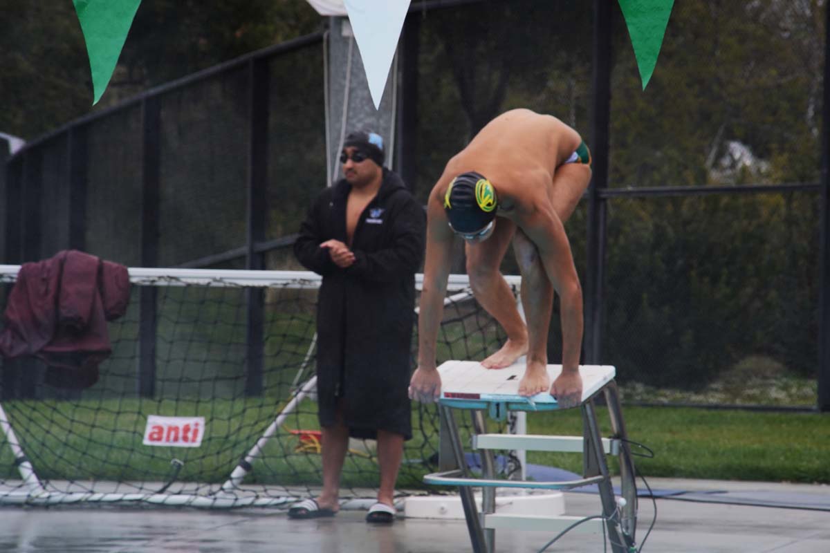 Swimmers at CHC Swim Meet.