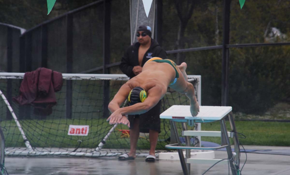 Swimmers at CHC Swim Meet.