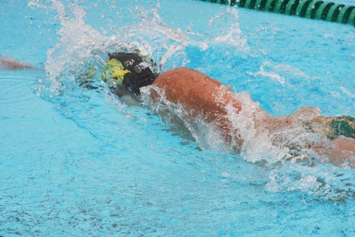 Swimmers at CHC Swim Meet.