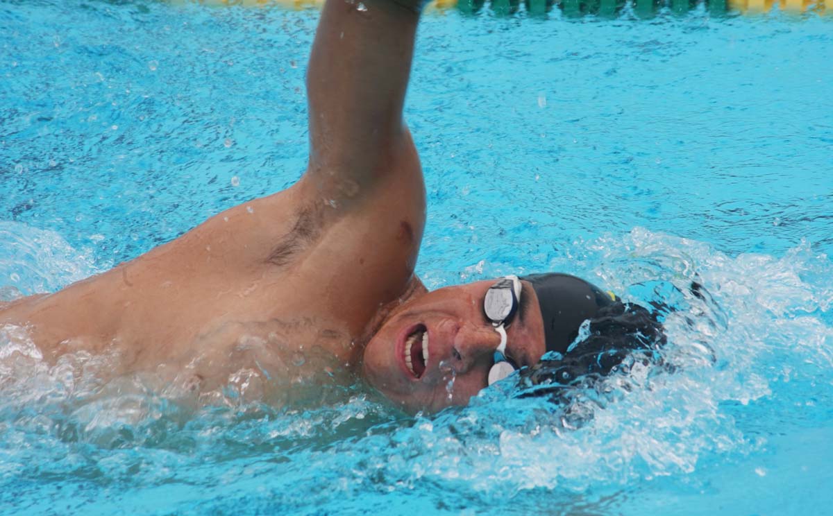 Swimmers at CHC Swim Meet.