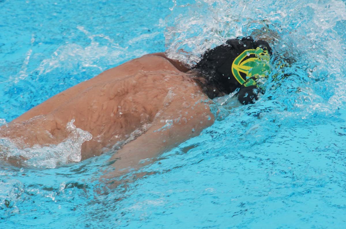 Swimmers at CHC Swim Meet.