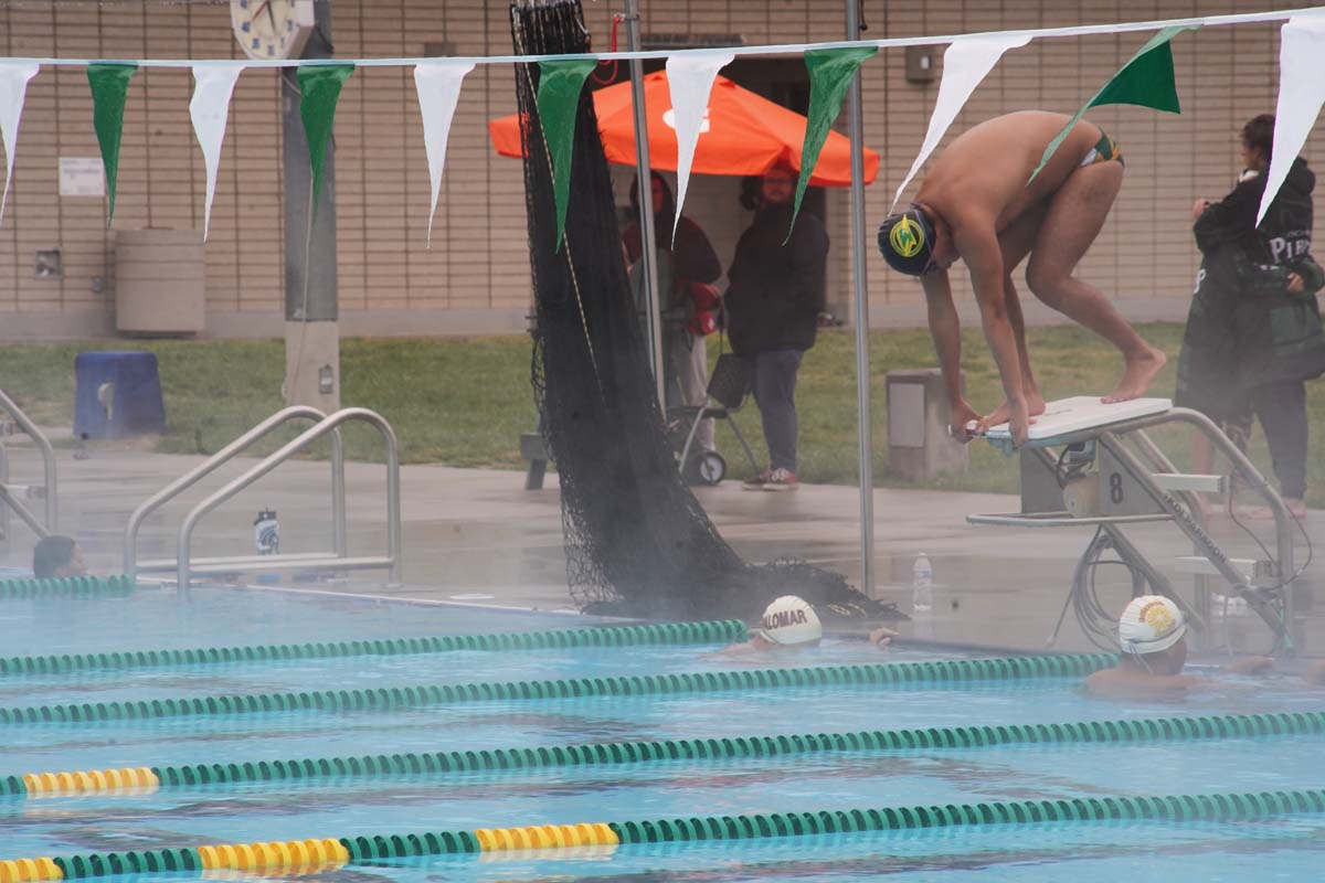 Swimmers at CHC Swim Meet.