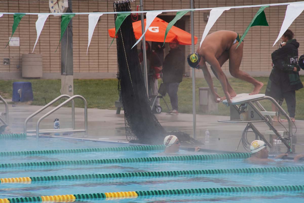 Swimmers at CHC Swim Meet.