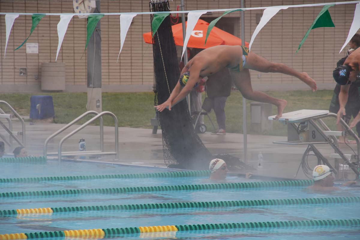 Swimmers at CHC Swim Meet.