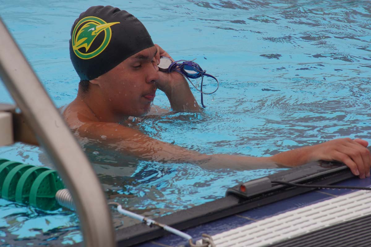 Swimmers at CHC Swim Meet.