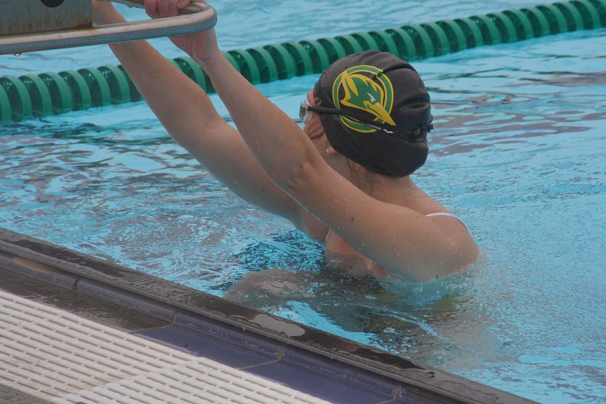 Swimmers at CHC Swim Meet.