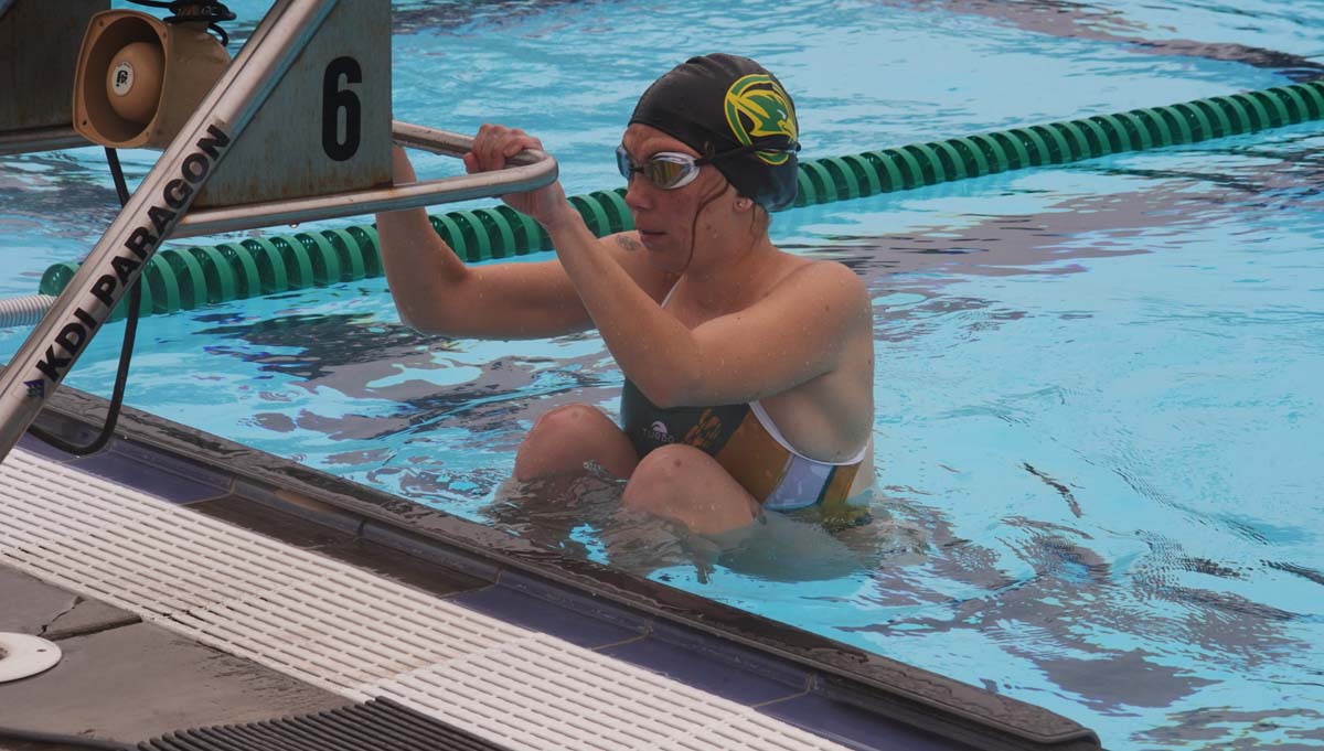 Swimmers at CHC Swim Meet.