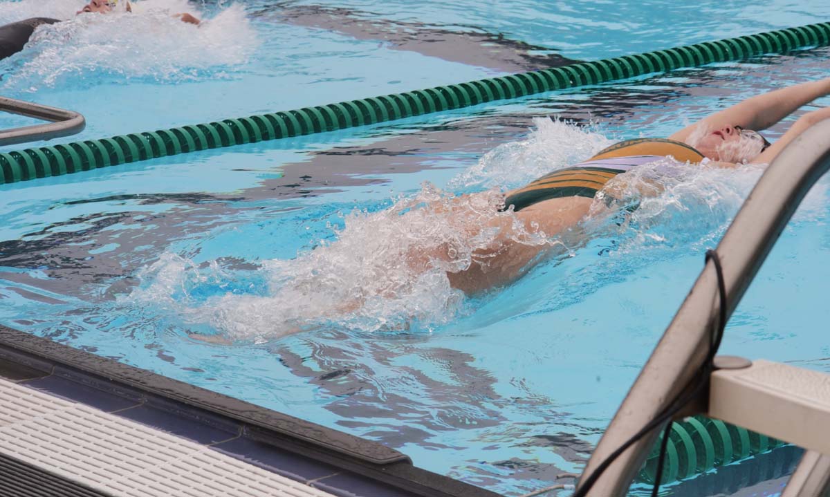 Swimmers at CHC Swim Meet.