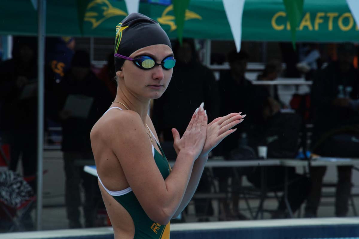 Swimmers at CHC Swim Meet.