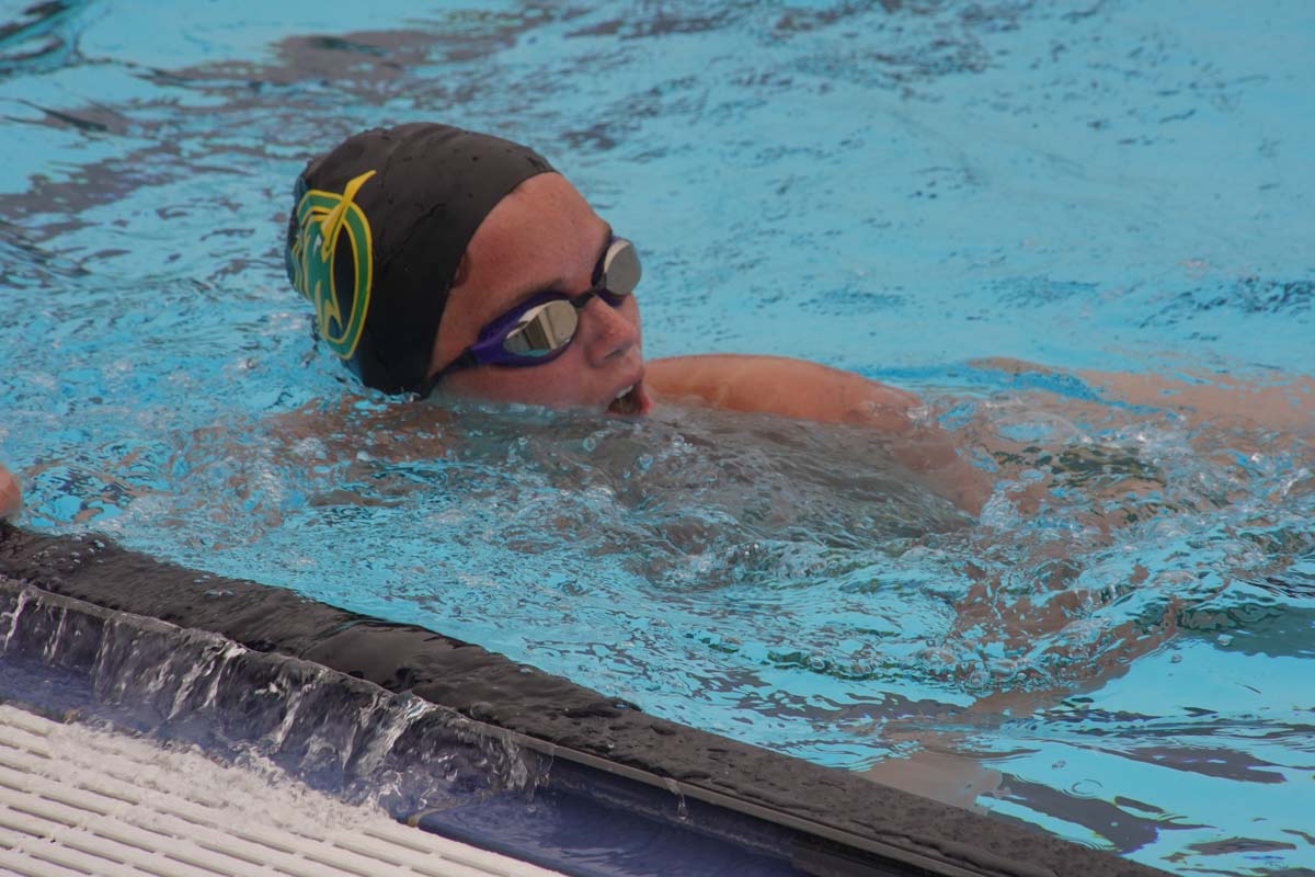 Swimmers at CHC Swim Meet.