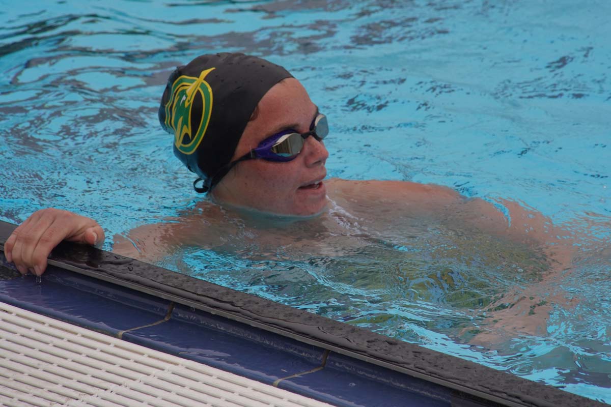 Swimmers at CHC Swim Meet.