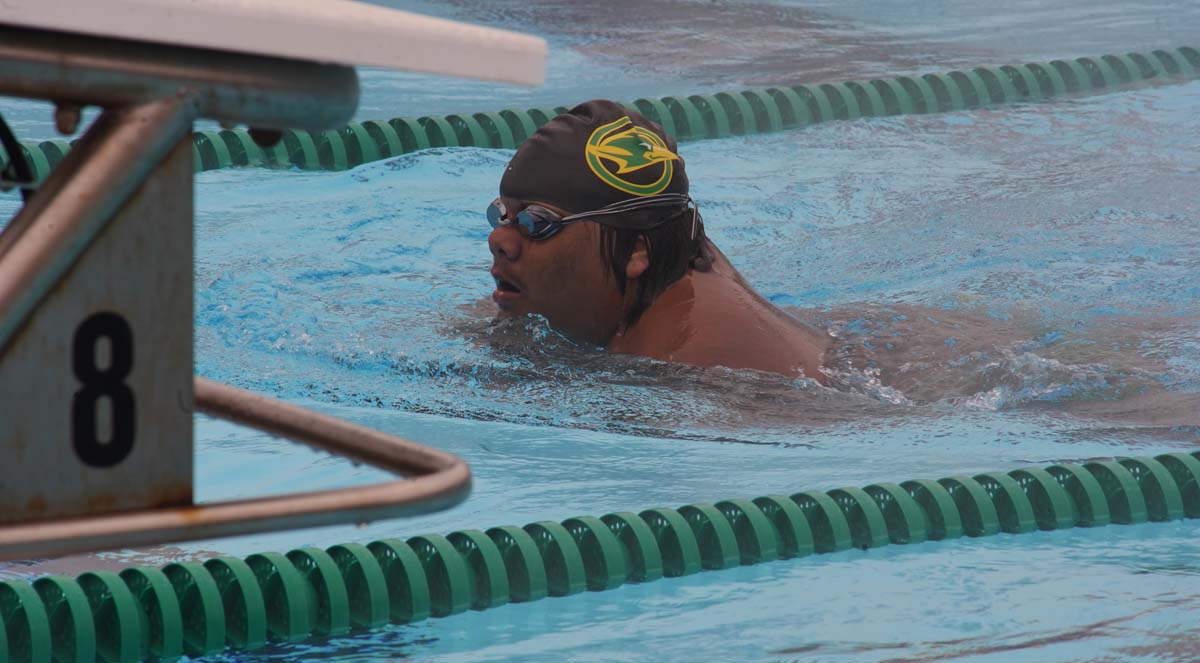 Swimmers at CHC Swim Meet.