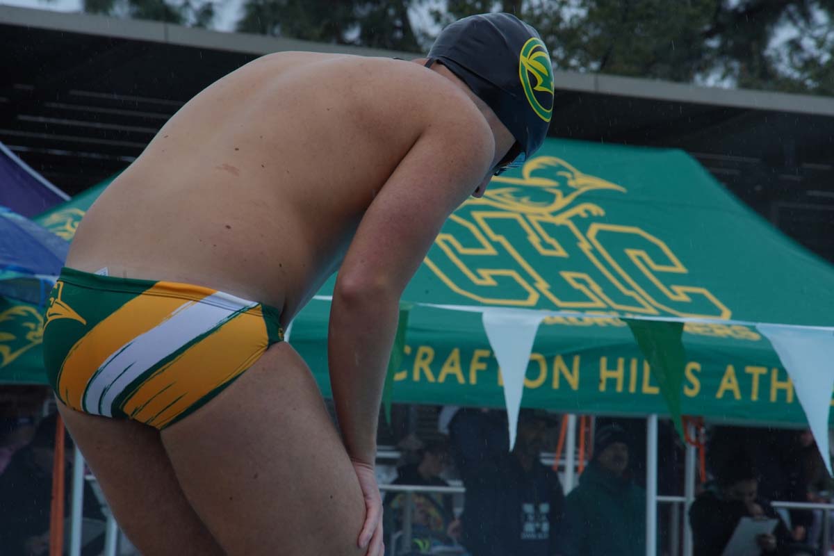 Swimmers at CHC Swim Meet.