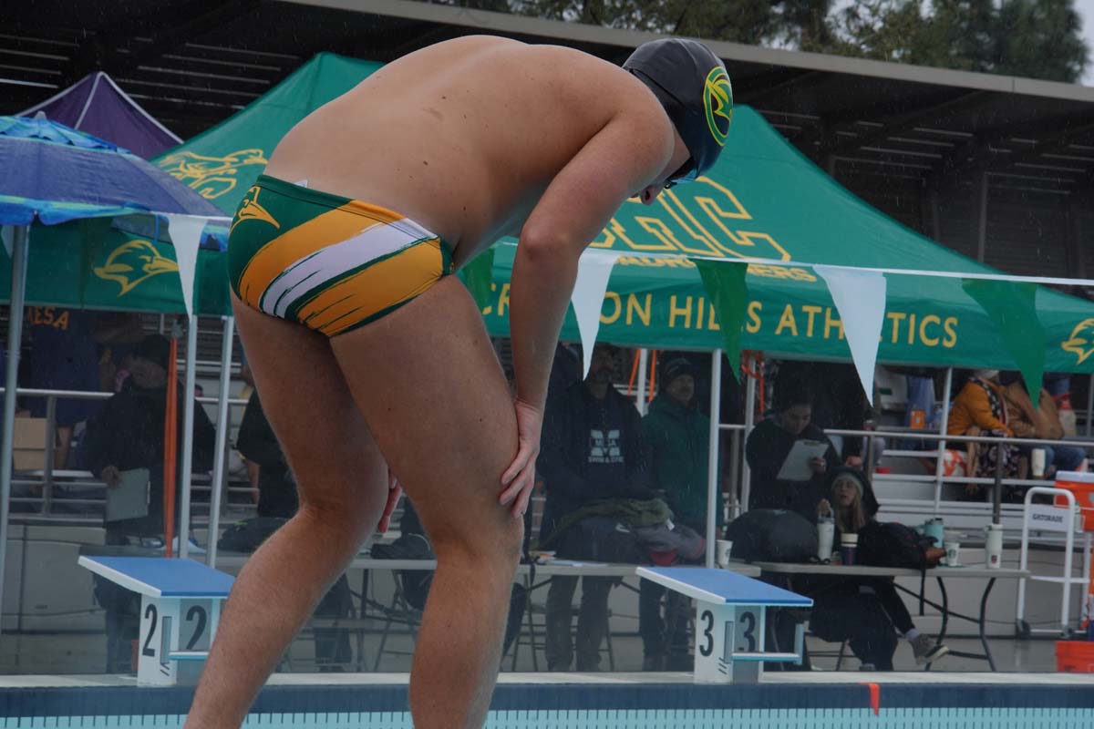 Swimmers at CHC Swim Meet.
