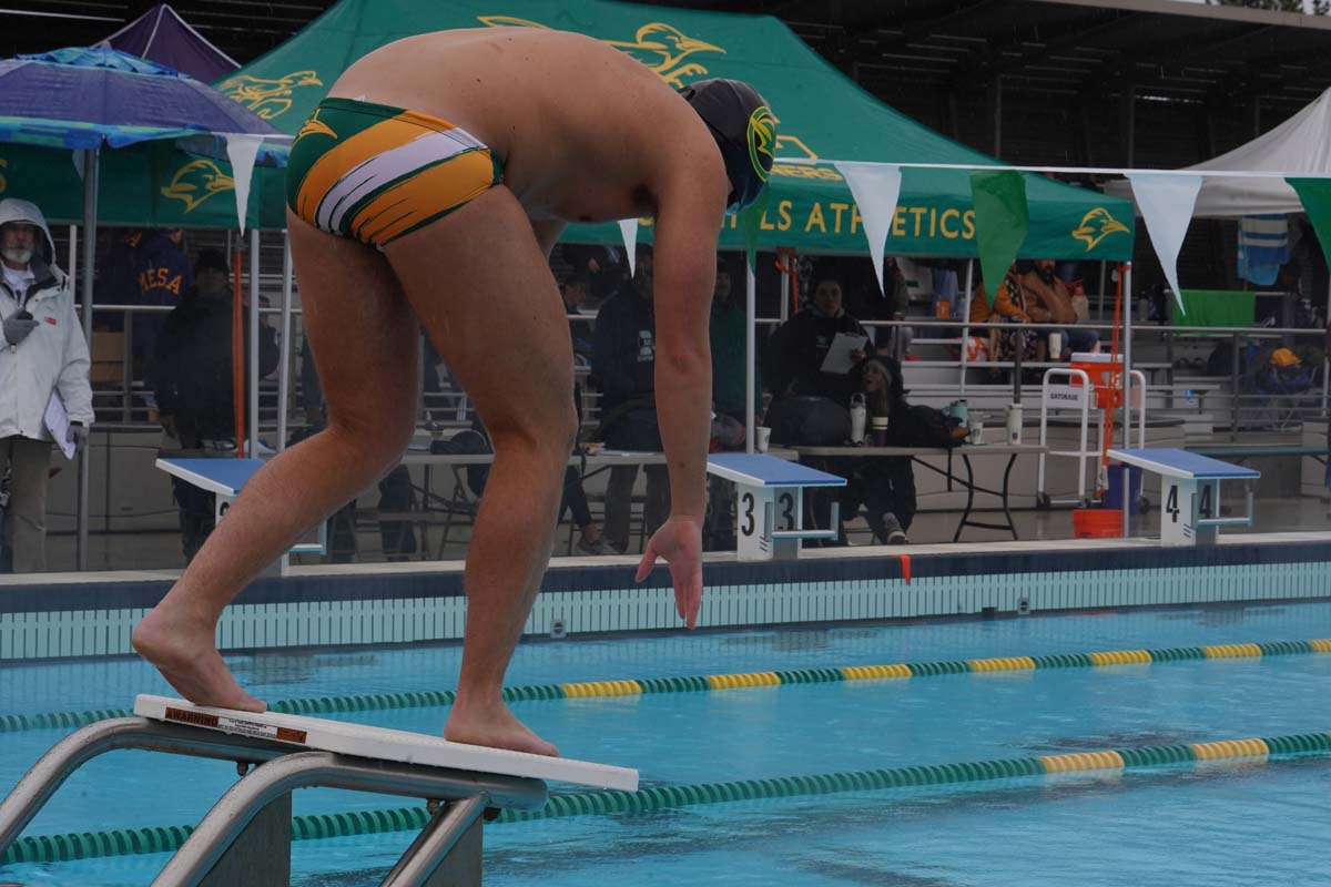 Swimmers at CHC Swim Meet.