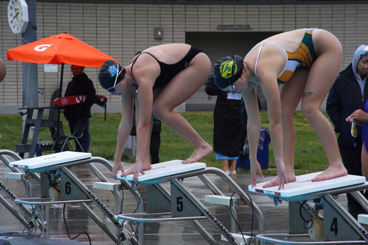 Swimmers at CHC Swim Meet.