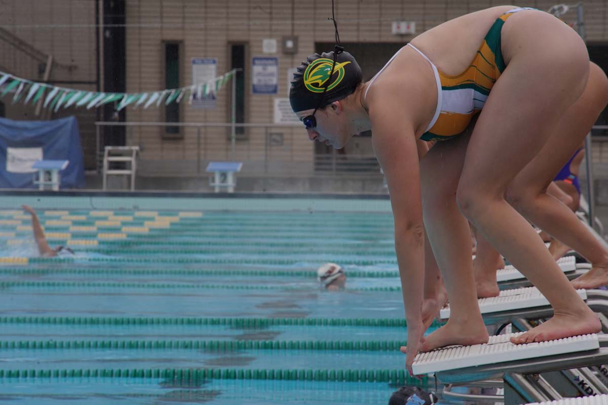 Swimmers at CHC Swim Meet.