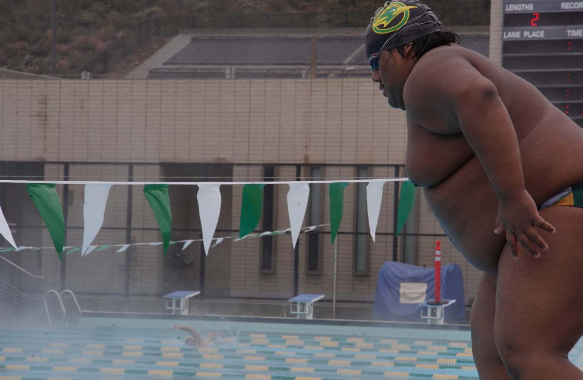 Swimmers at CHC Swim Meet.