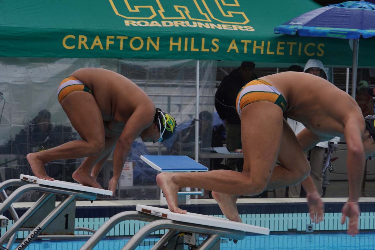 Swimmers at CHC Swim Meet.