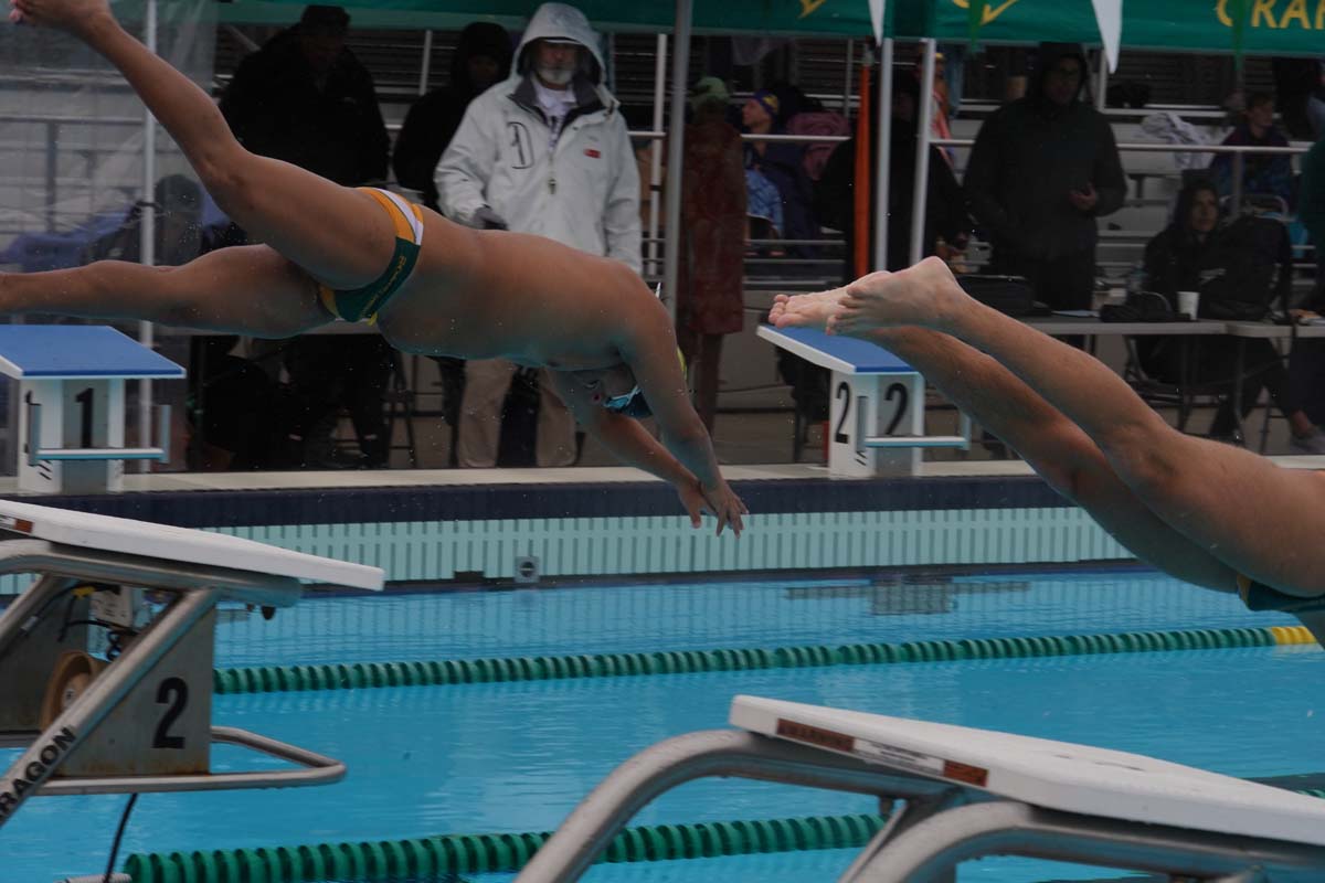Swimmers at CHC Swim Meet.