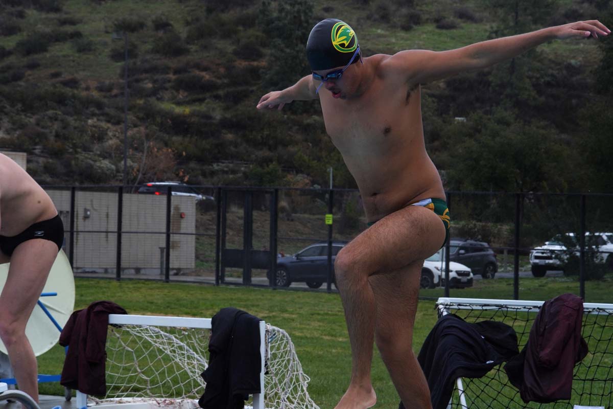 Swimmers at CHC Swim Meet.