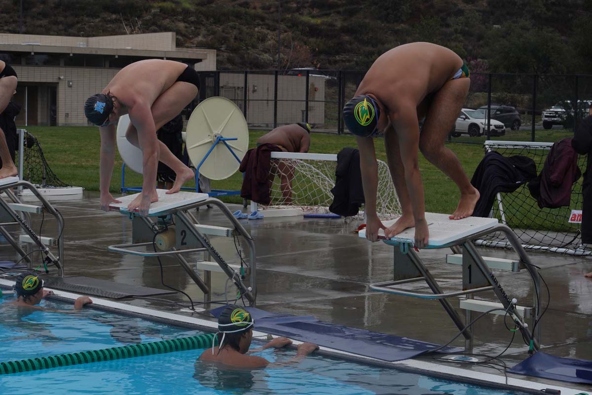 Swimmers at CHC Swim Meet.