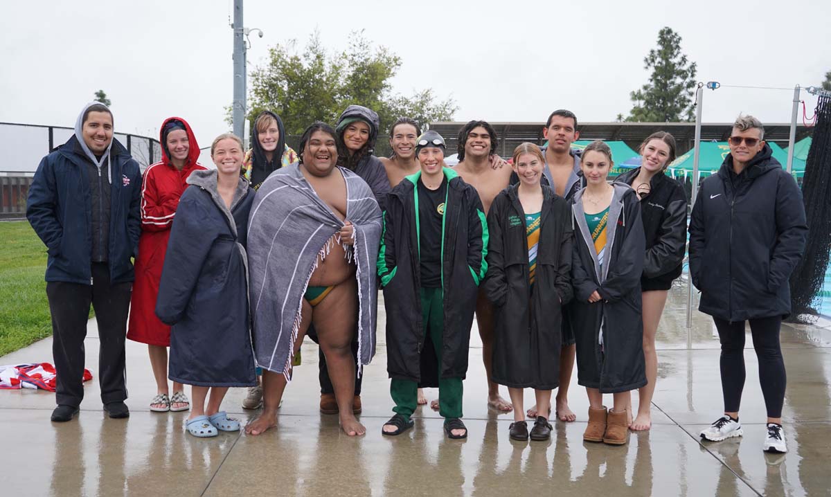 Swimmers at CHC Swim Meet.