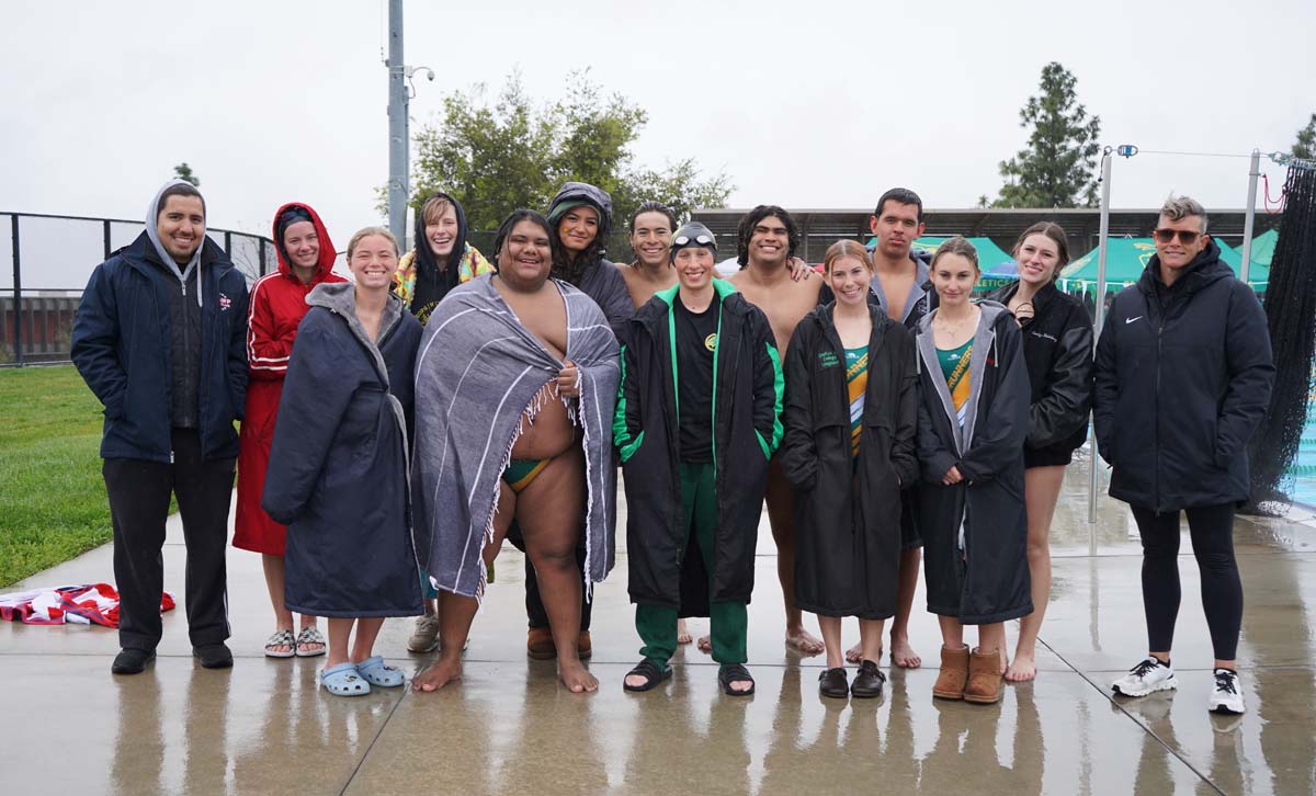 Swimmers at CHC Swim Meet.