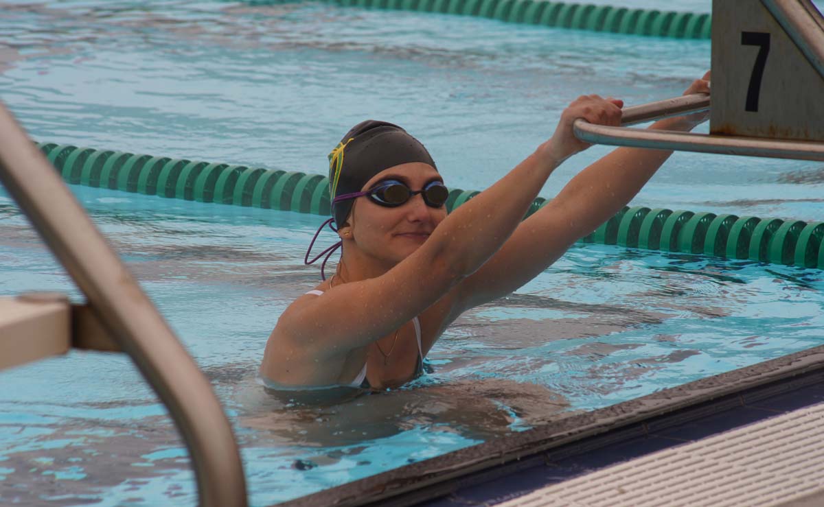 Swimmers at CHC Swim Meet.