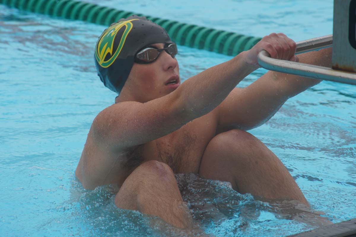 Swimmers at CHC Swim Meet.