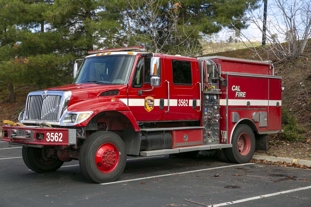 Girls attend the Empowerment Camp at Fire Academy.