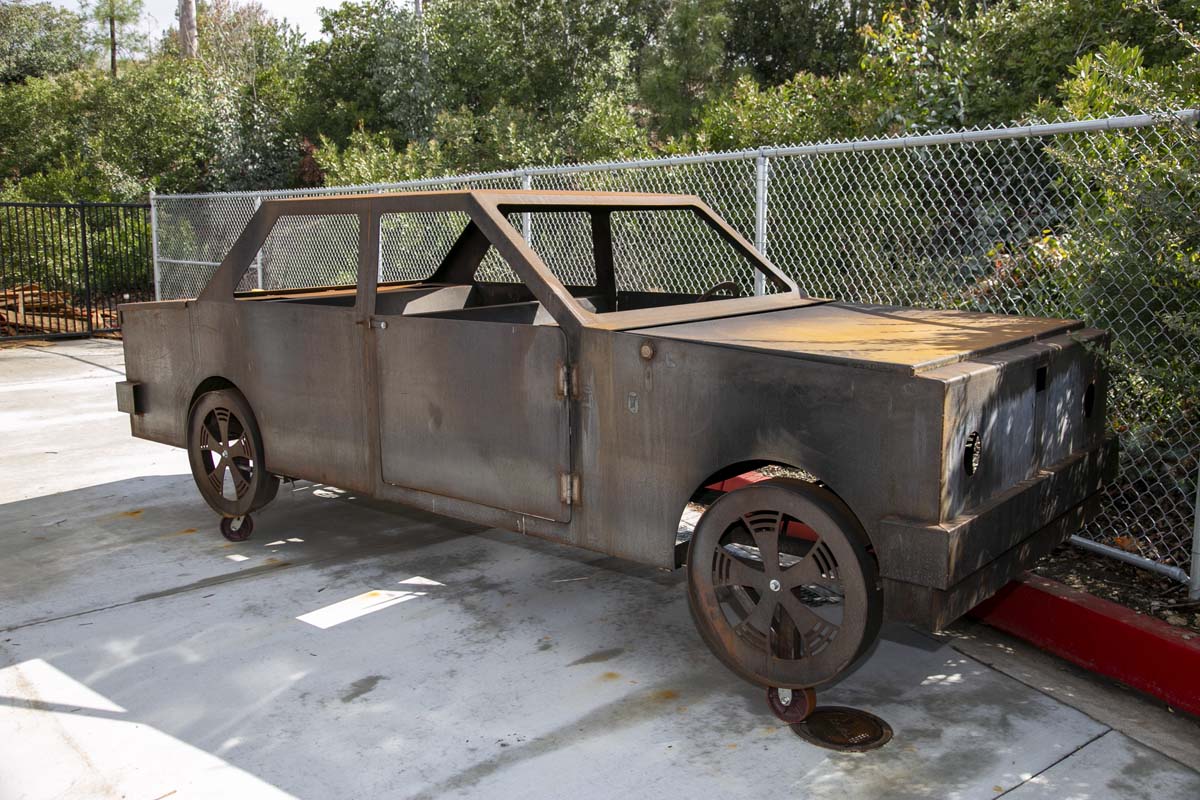 Girls attend the Empowerment Camp at Fire Academy.