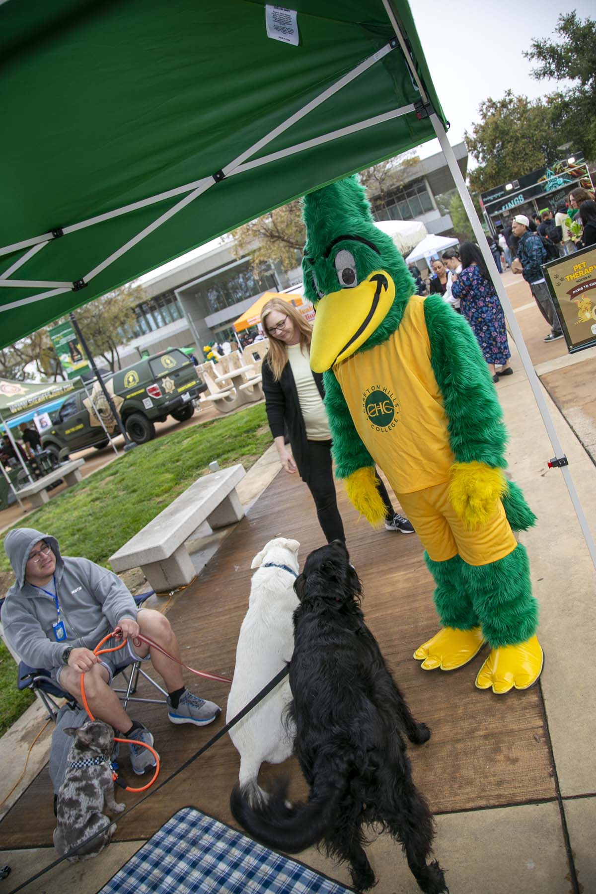 CHC students attend Thrive Fest.