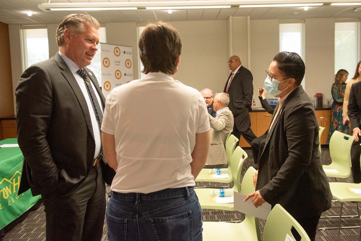 IEHP, SBVC & CHC leadership come together to sign MOU securing health care for students.