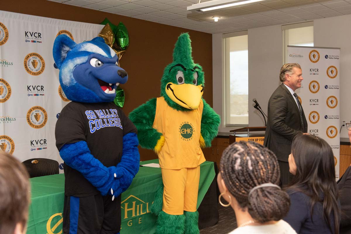 IEHP, SBVC & CHC leadership come together to sign MOU securing health care for students.