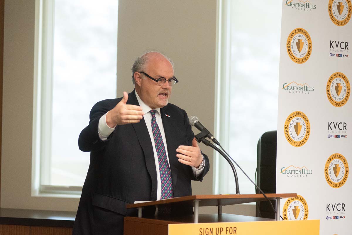 IEHP, SBVC & CHC leadership come together to sign MOU securing health care for students.