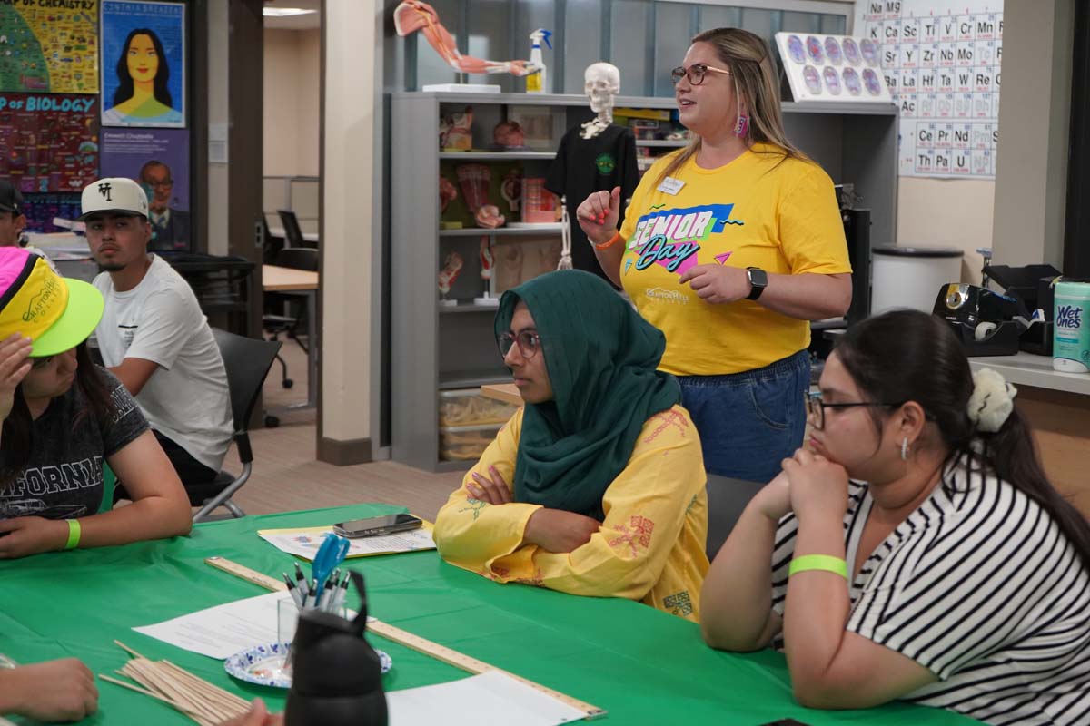 High school seniors attend Senior Day at CHC.