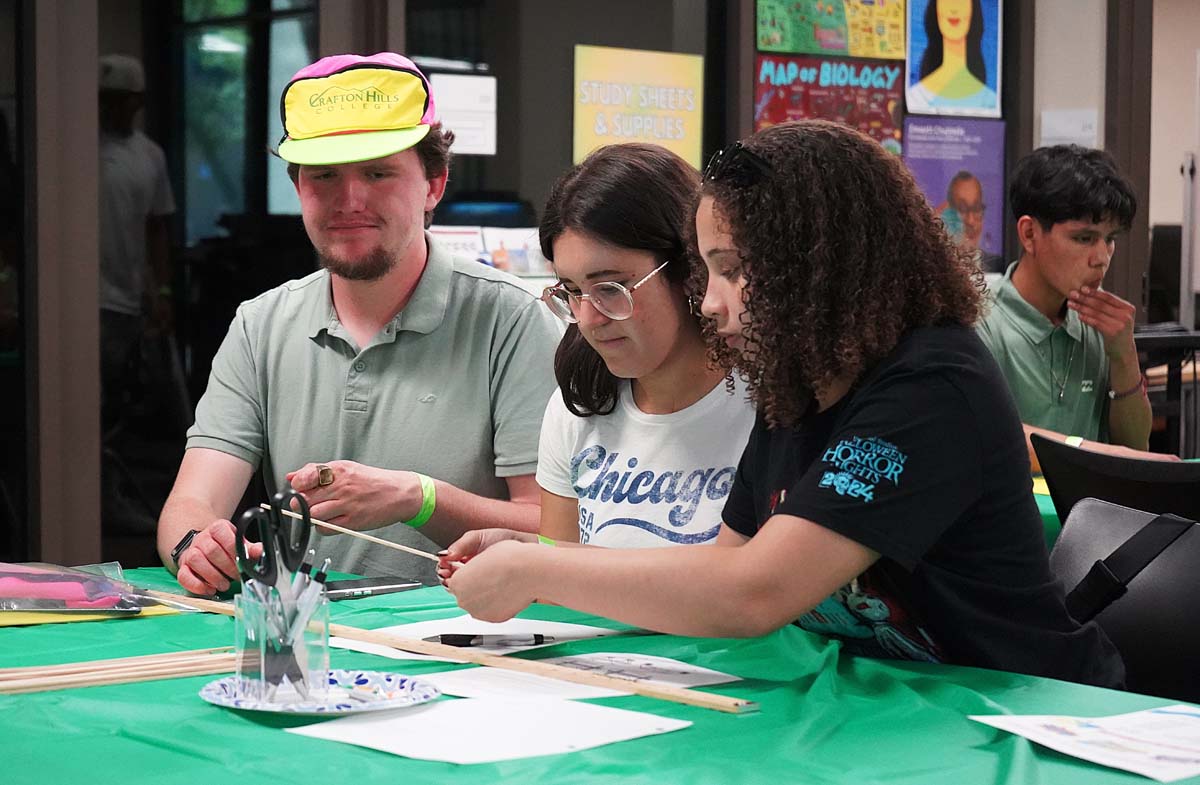 High school seniors attend Senior Day at CHC.