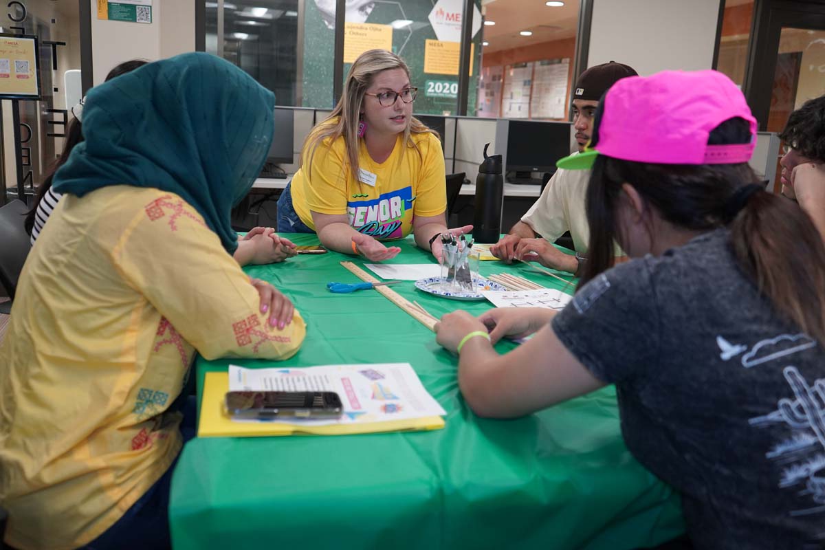 High school seniors attend Senior Day at CHC.