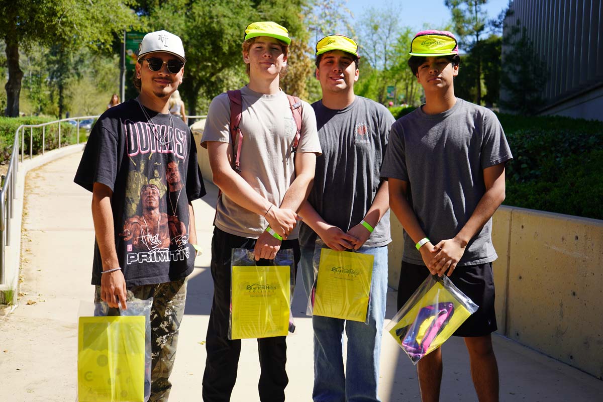 High school seniors attend Senior Day at CHC.