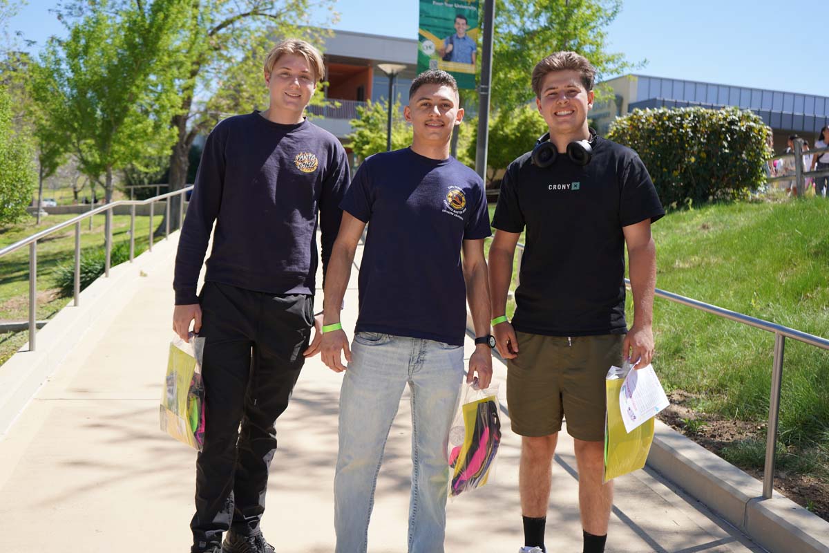 High school seniors attend Senior Day at CHC.