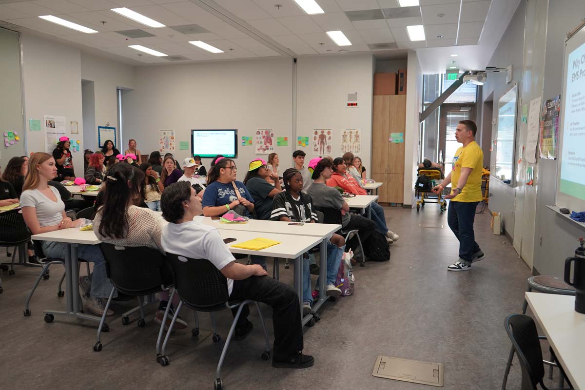 High school seniors attend Senior Day at CHC.