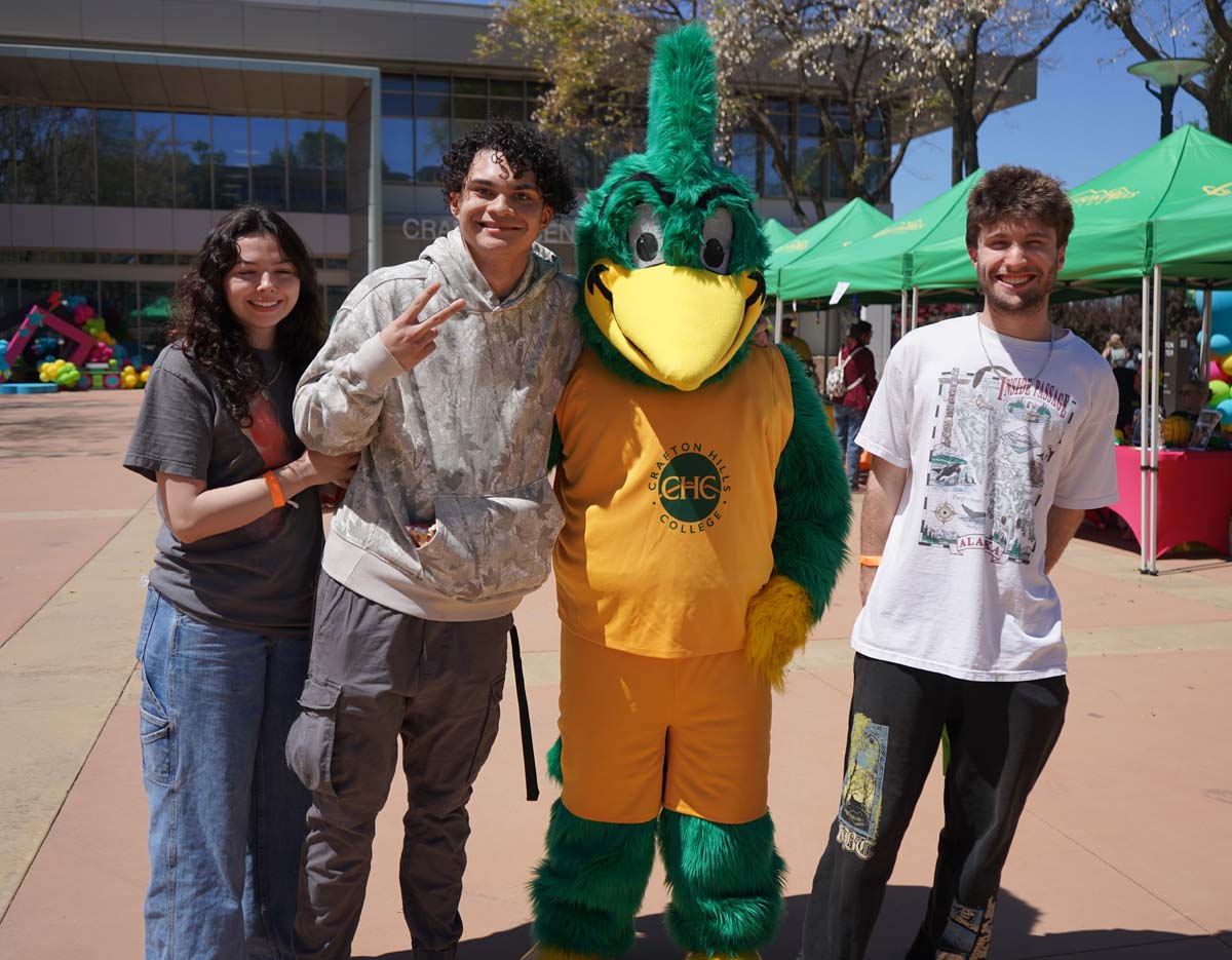 High school seniors attend Senior Day at CHC.