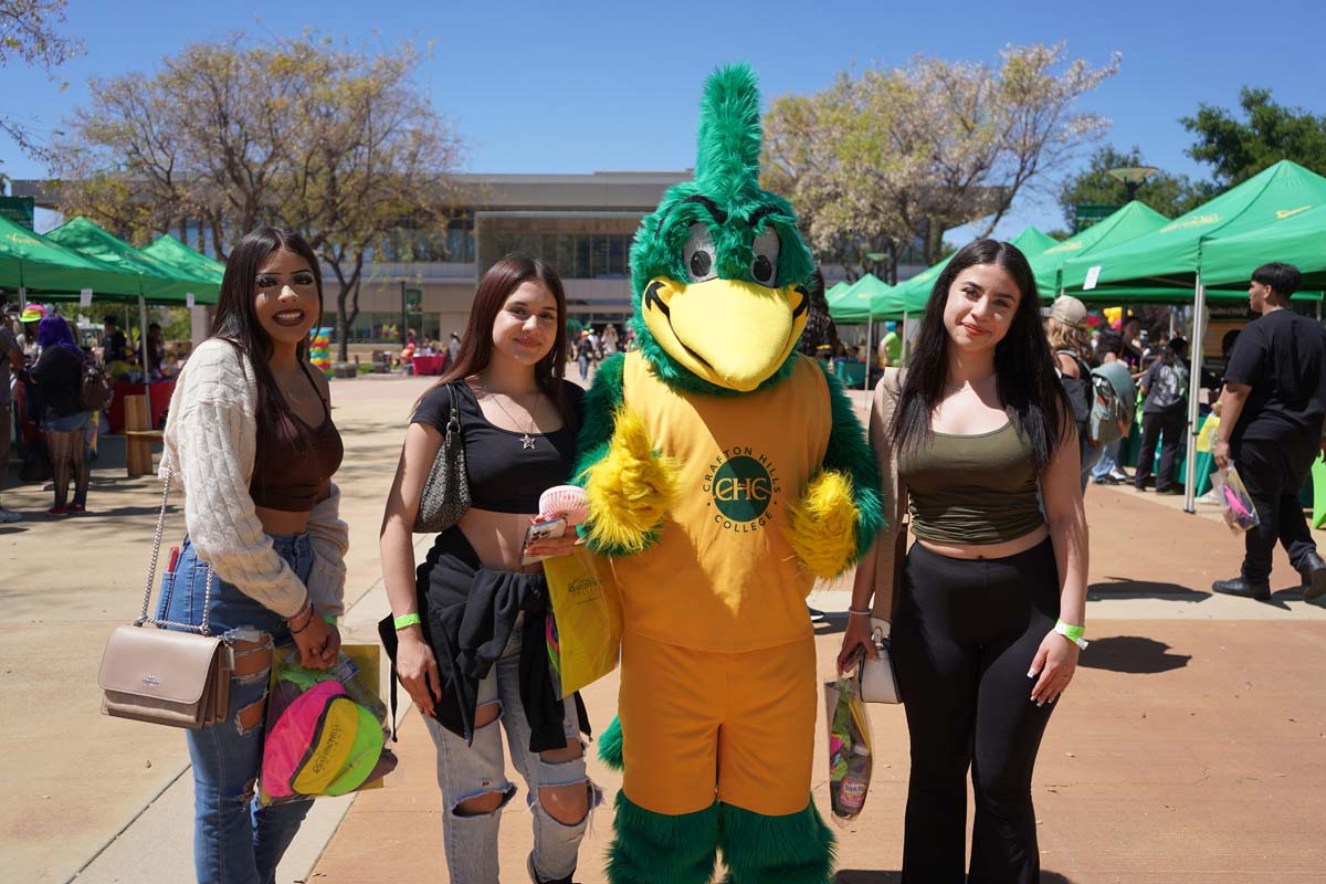 High school seniors attend Senior Day at CHC.