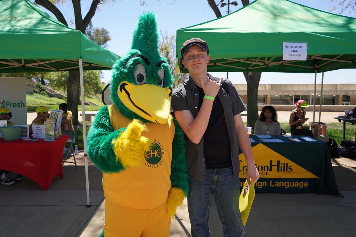 High school seniors attend Senior Day at CHC.